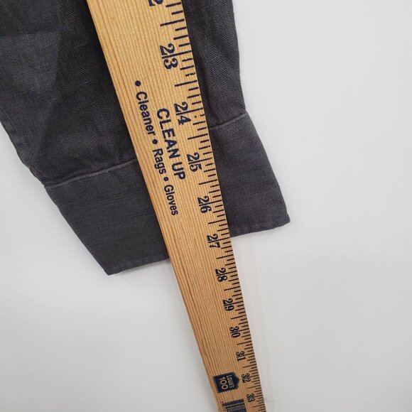 Faherty Laguna Linen Shirt Top Men Size Medium NWT Full Button Up Long Sleeve - Picture 15 of 16